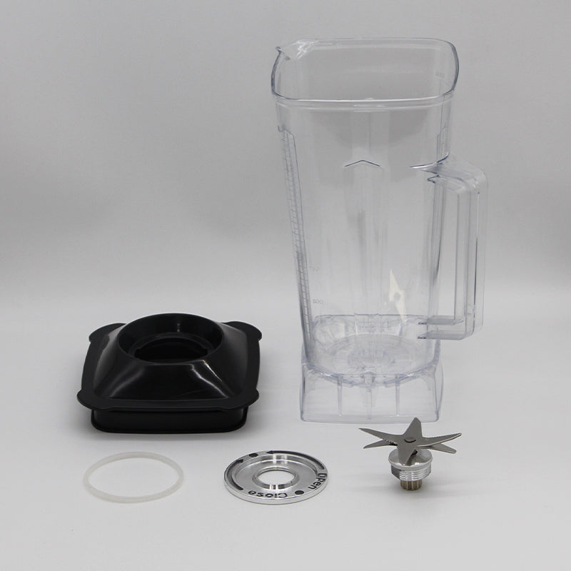 Multifunctional Blender with Variable Speed on Spare Parts Push Button Controls Plastic Container