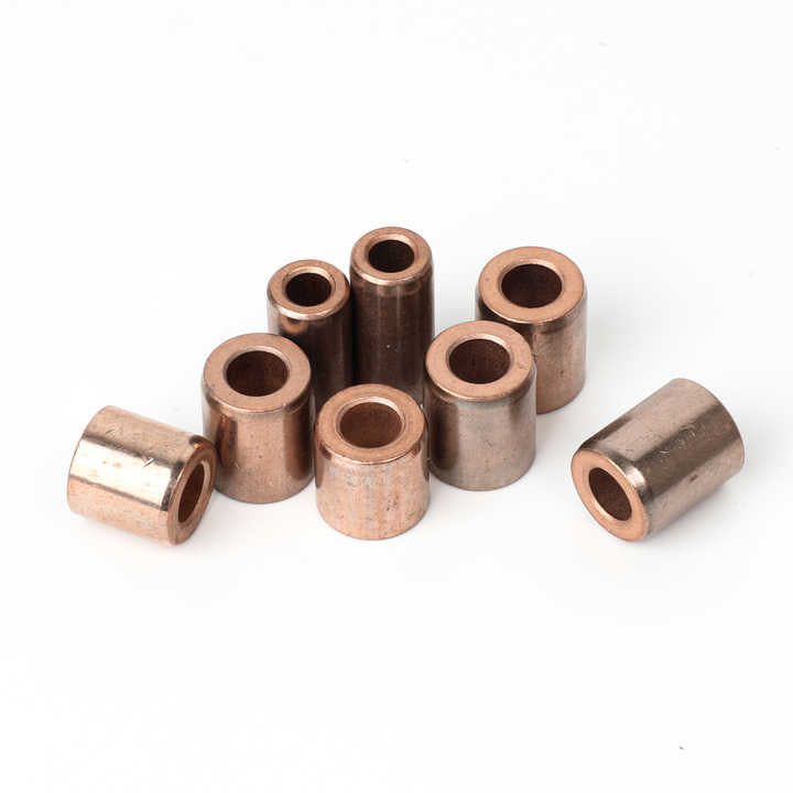 Custom Factory blender spare part Steel Bronze Brass Copper Round Sleeve Bronze Bushing