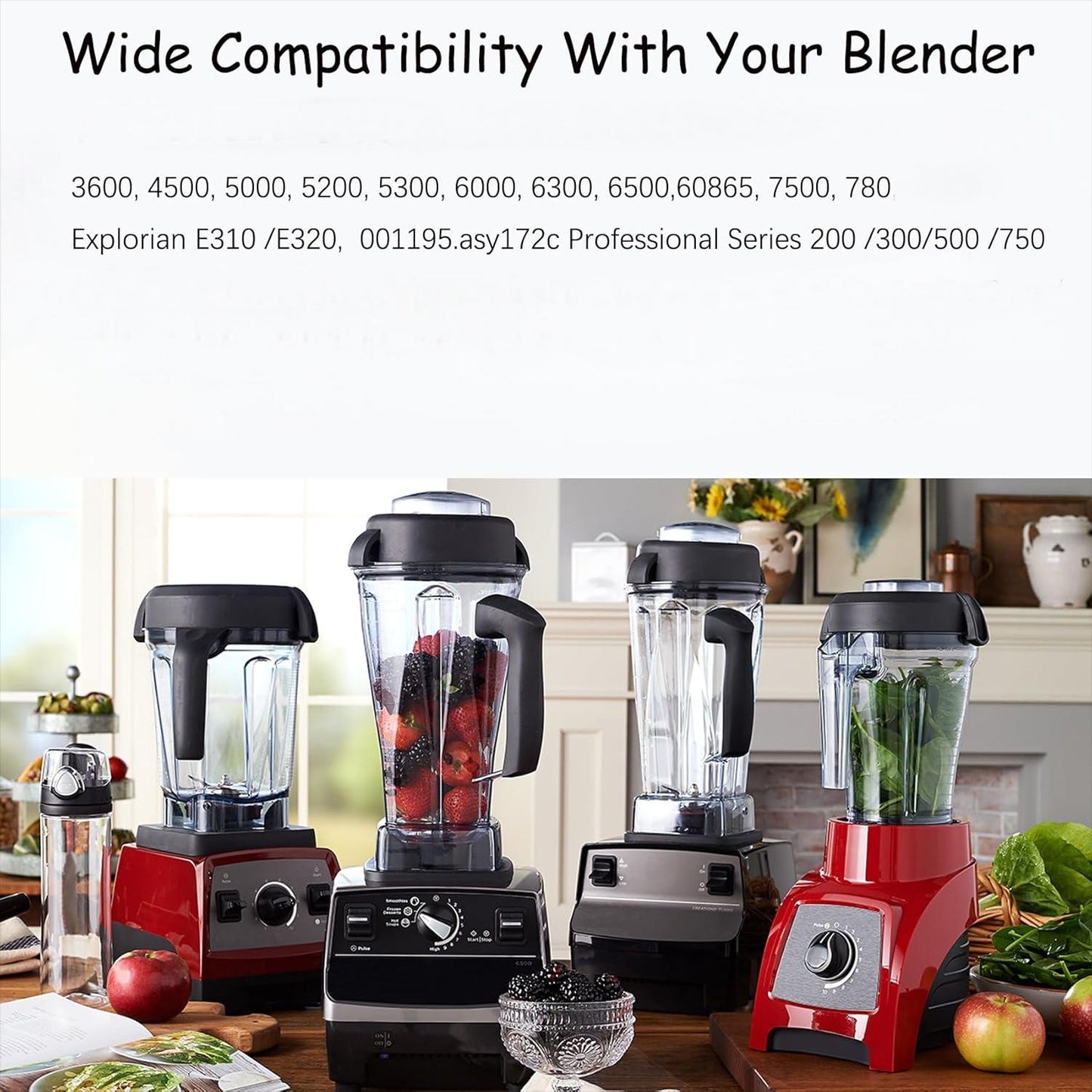 Blender Plastic Jars/Pitchers with Blade Assembly