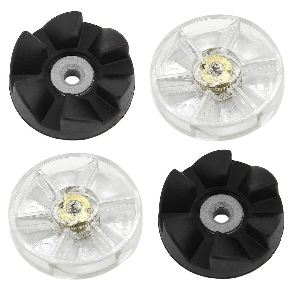 Blender Replacement Parts 2 Blade Rubber Gears And 2 Motor Base Top Gears Compatible600W 900W Blender Juicers